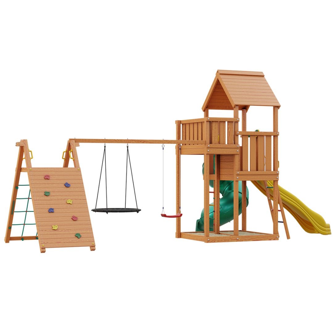 Детская деревянная площадка Jungle Palace JP13